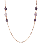 Collar Bronzallure Mujer Collana in Aleación de Metal Ametista WSBZ02173AM - WSBZ02173AM